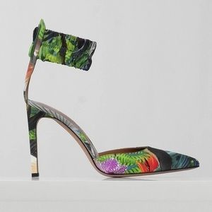 Altuzarra 'bird Of Paradise' Printed Pumps